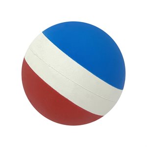 Balle bleu-blanc-rouge - 6,5 cm (2,5")