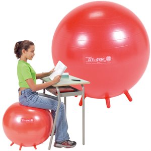 Ballon Sit'n'Gym sur pattes - 55 cm (22")