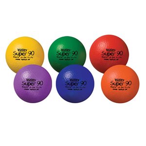 Ensemble de 6 Balles Super90 - 9 cm (3½") 