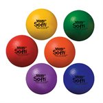 Ensemble de 6 Ballons Softi - 16 cm (6¼") 