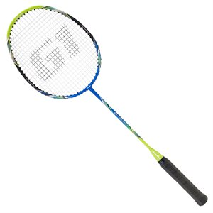 Raquette de badminton institutionnelle, monopièce en carbone