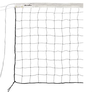 Filet de mini-volleyball économique, corde de tension en PE, 6 m (20')