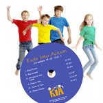 KIA audio CD de musique avec voix d'entraineur JUNIOR