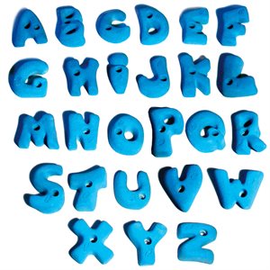 26 prises en forme de lettres A à Z Format moyen