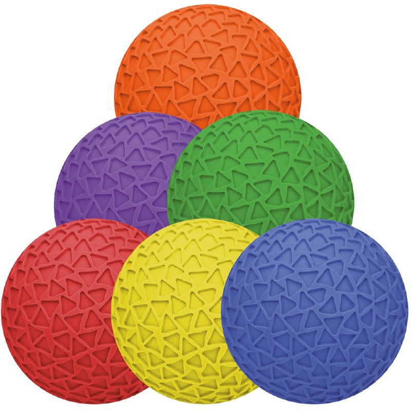 Ensemble de 6 ballons gonflables en vinyle super souple - 20 cm (8")
