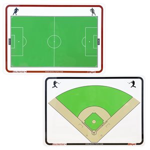 Tableau de remplacement TOPO, soccer et baseball, 10" x 14,5"